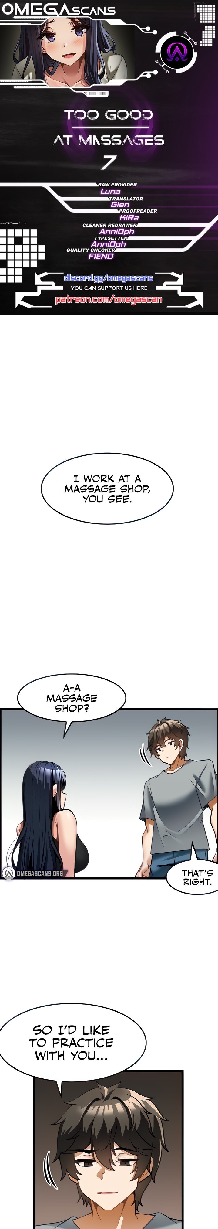 Too Good At Massages - Chapter 7 Page 1