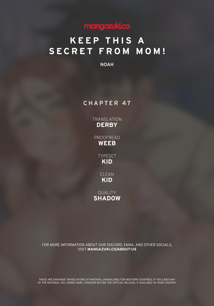 Keep it a secret from your mother! - Chapter 47 Page 1