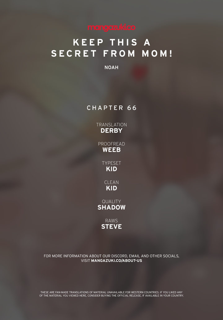 Keep it a secret from your mother! - Chapter 66 Page 1