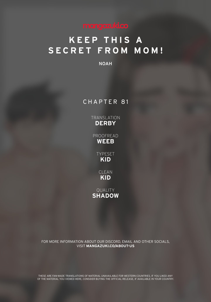 Keep it a secret from your mother! - Chapter 81 Page 1