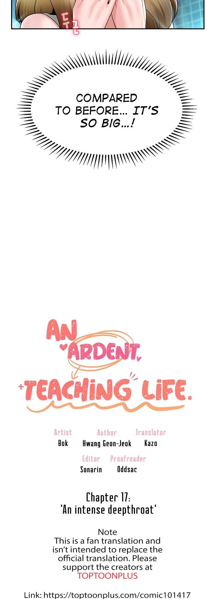 An Ardent Teaching Life - Chapter 17 Page 3