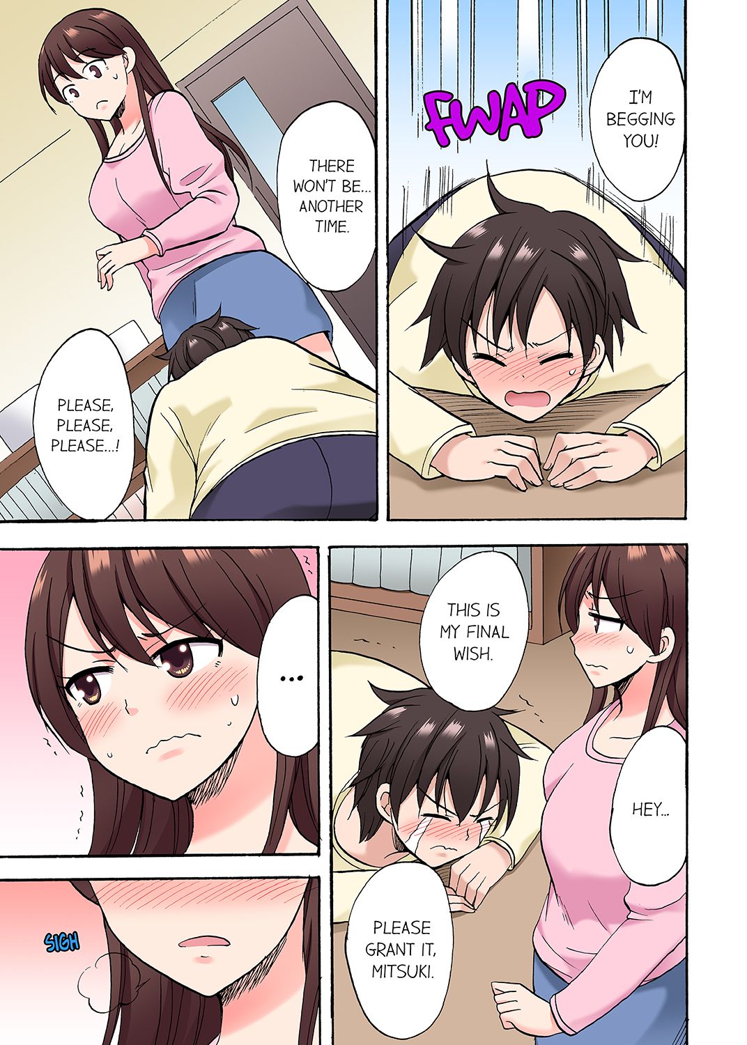 You Said Just the Tip… I Asked My Brother’s Girlfriend to Have Sex With Me Without a Condom!! - Chapter 43 Page 7
