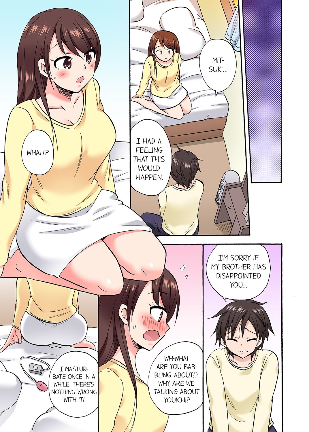 You Said Just the Tip… I Asked My Brother’s Girlfriend to Have Sex With Me Without a Condom!! - Chapter 56 Page 7