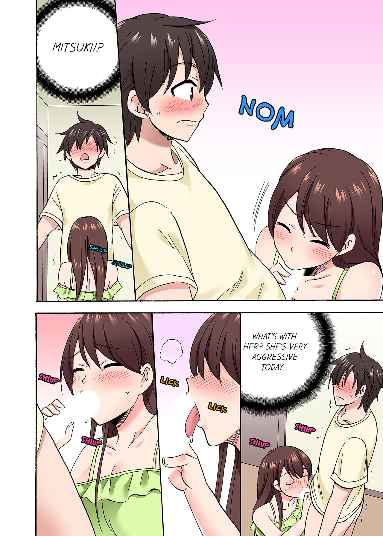 You Said Just the Tip… I Asked My Brother’s Girlfriend to Have Sex With Me Without a Condom!! - Chapter 64 Page 6