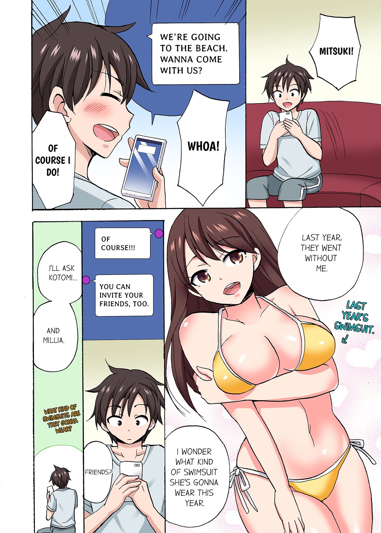 You Said Just the Tip… I Asked My Brother’s Girlfriend to Have Sex With Me Without a Condom!! - Chapter 70 Page 6